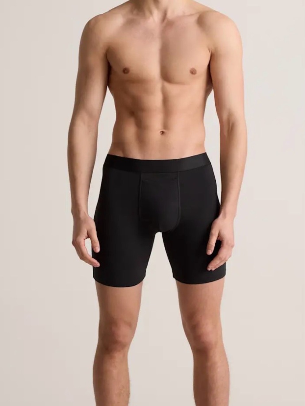 Quince Black Men's Boxer Briefs — 6” Length 410